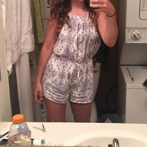 Forever 21 Floral Romper